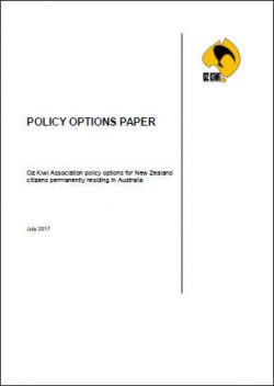 Oz Kiwi Policy Options Paper