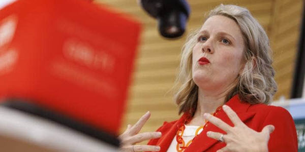 Potential Australian immigration changes - Australian Home Affairs Minister Clare O'Neil in Wellington. (Photo: Robert Kitchin/Stuff)